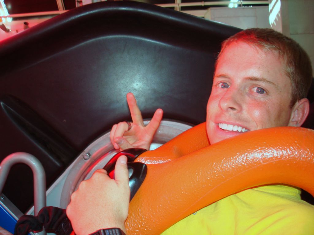 We are at Six Flags place in Los Angeles3